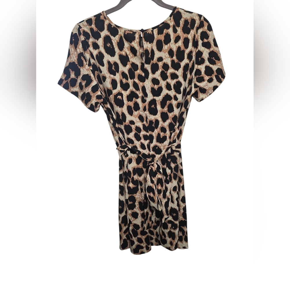 Kara and Kate Animal Print Mini Dress